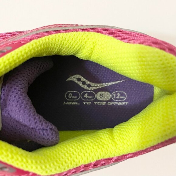 Saucony Progrid Guide 6 Running Shoes Youth Girls Size 7 - Picture 11 of 16